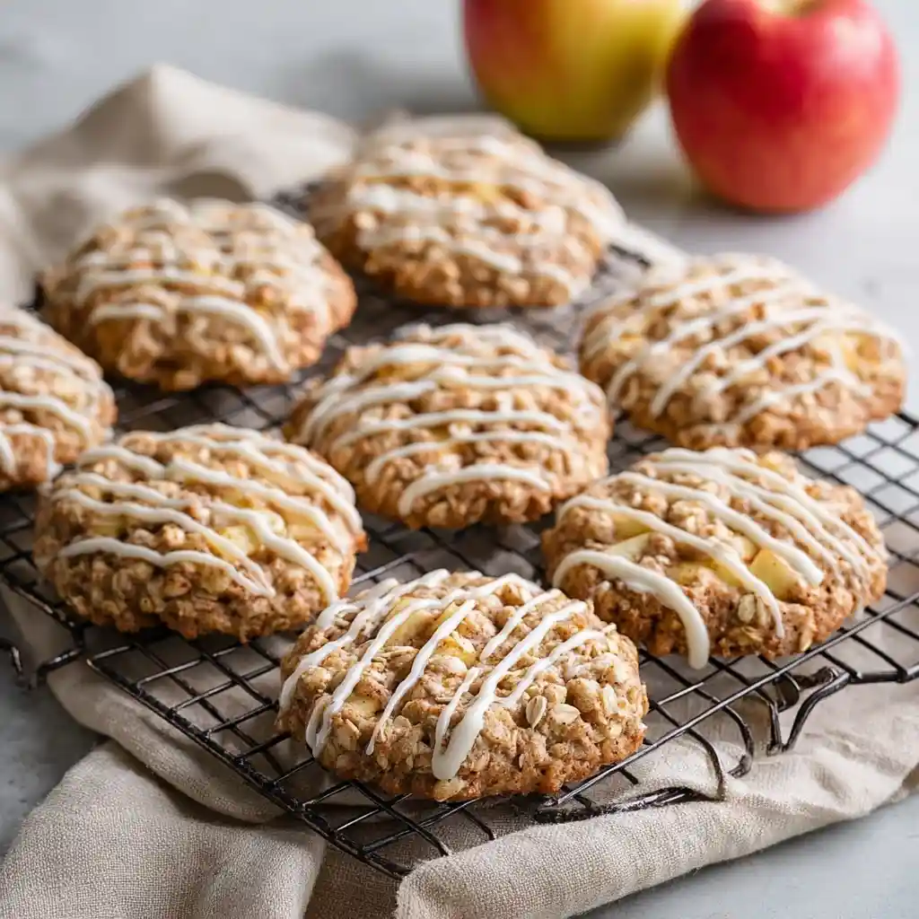 Apple Cinnamon Oatmeal Cookies