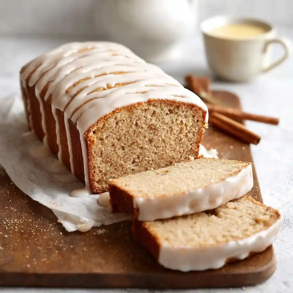 Apple Spice Cake with Cinnamon Glaze
