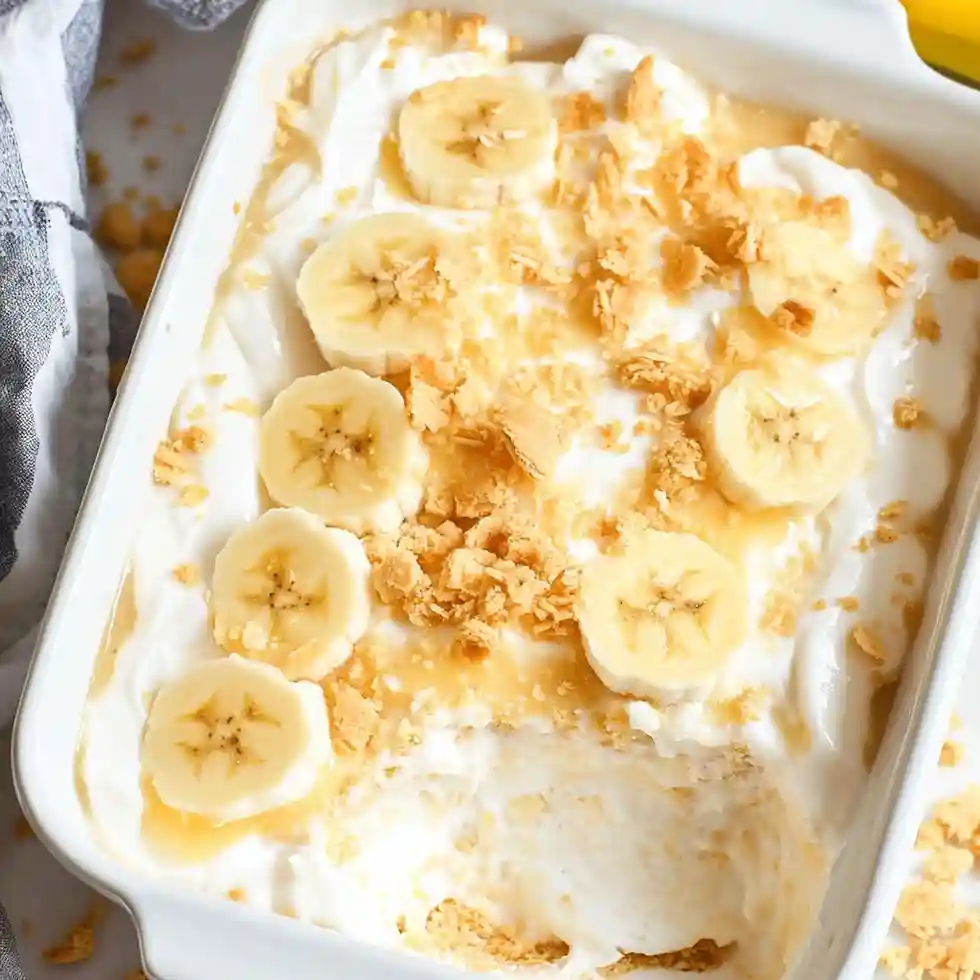 Banana Pudding No Bake Dessert