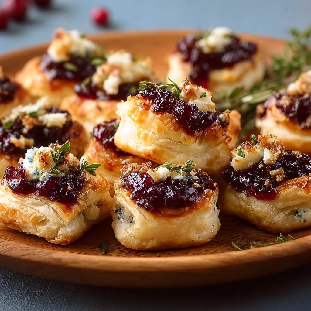 Cranberry Brie Bites