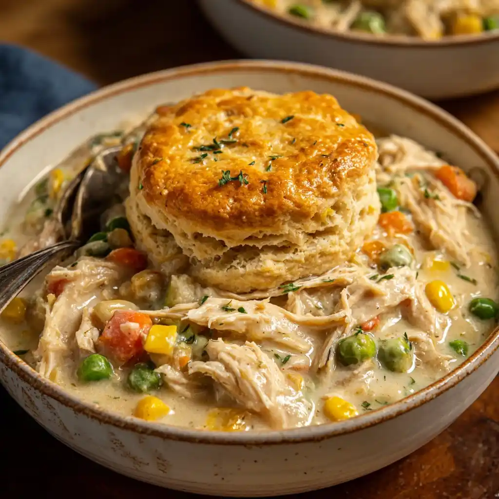 Crock Pot Chicken Pot Pie