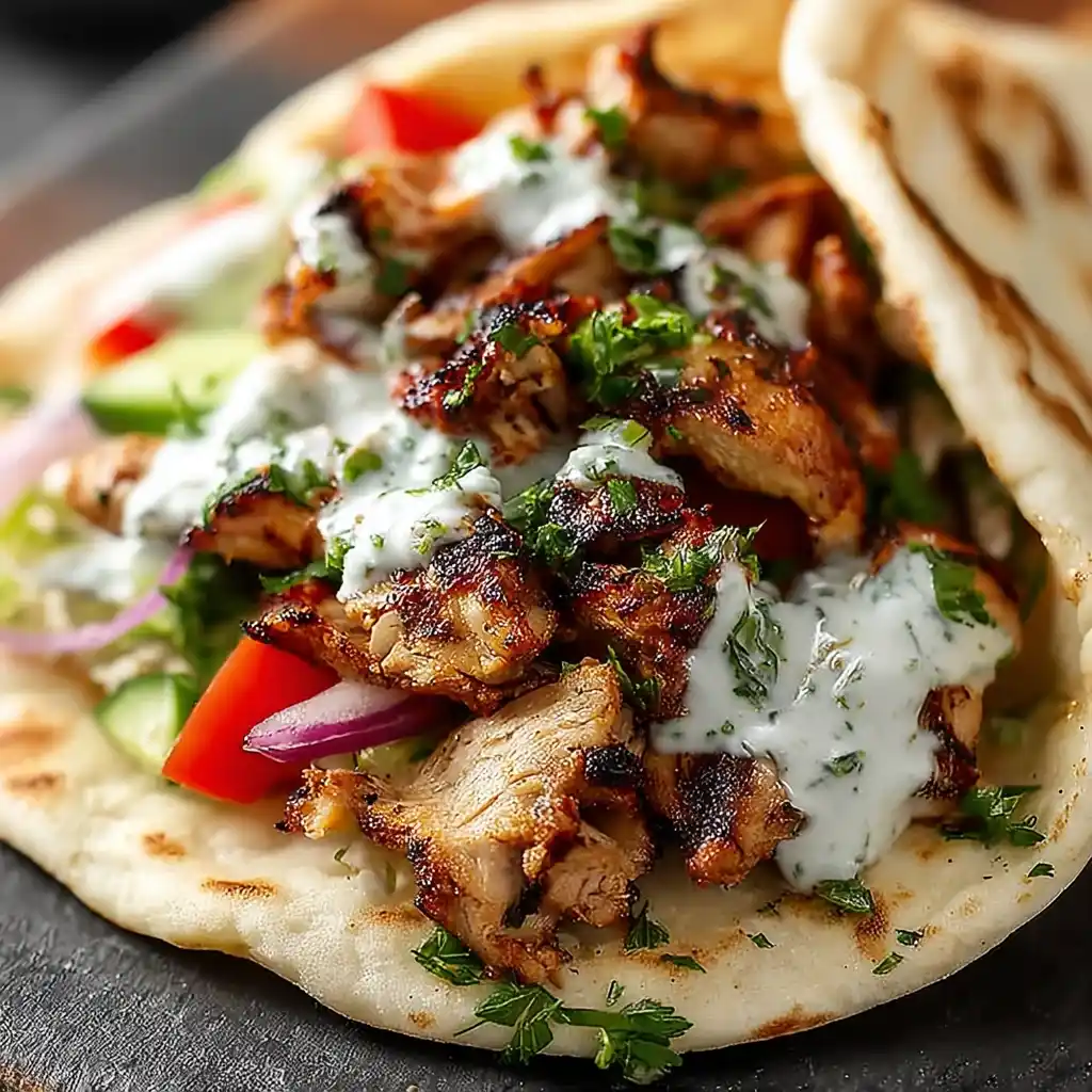 Best Chicken Shawarma Recipe With Garlic Sauce Easy Homemade Chicken Shawarma Recipe How To Make Garlic Sauce For Shawarma...