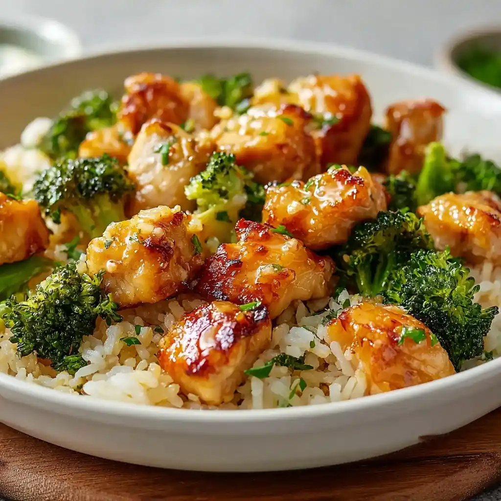 Broccoli And Chicken Rice Cups