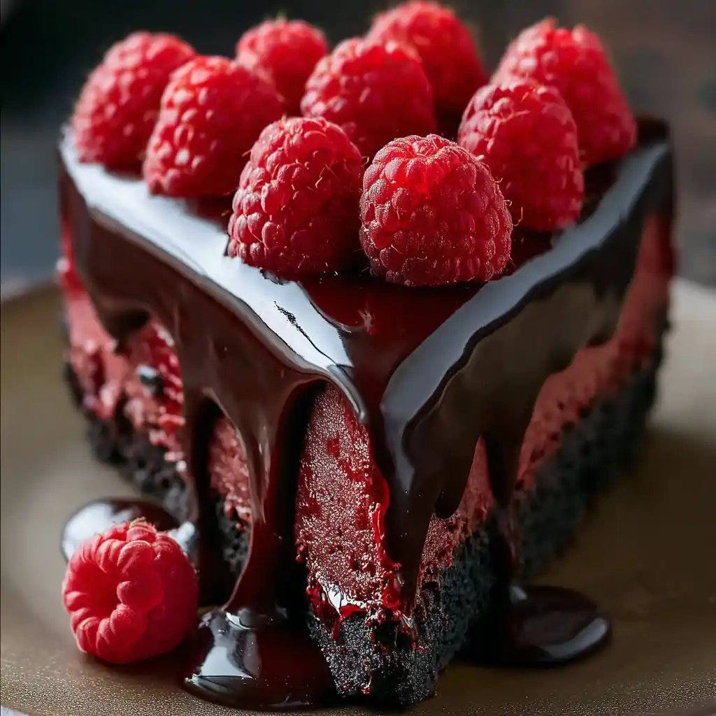 Dark Chocolate Raspberry Cheesecake Recipe Best Raspberry Cheesecake Near Me How To Make Dark Chocolate Raspberry Cheeseca...