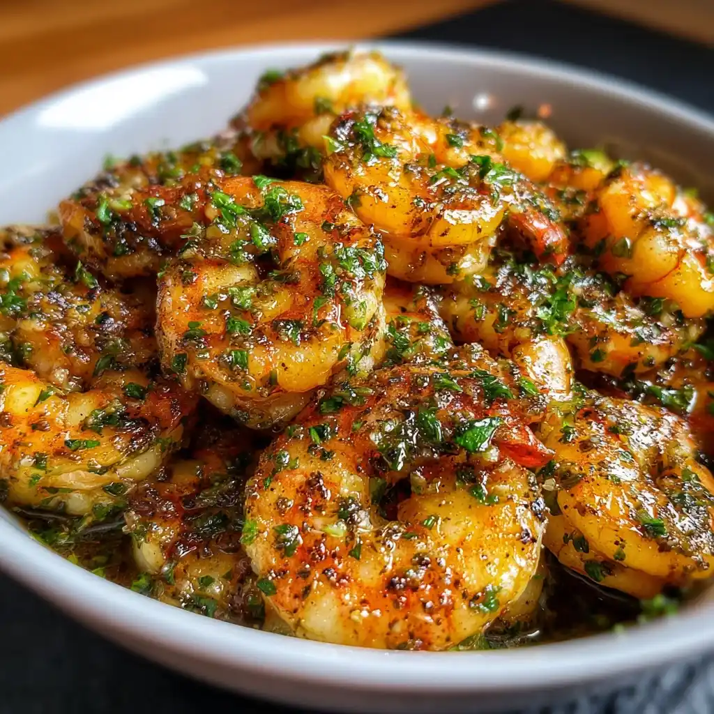 Hawaiian Garlic Shrimp