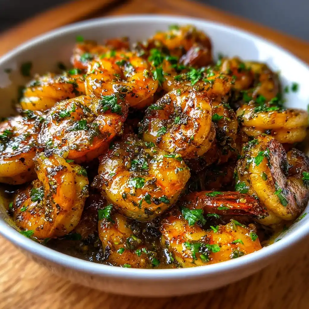 Hawaiian Garlic Shrimp