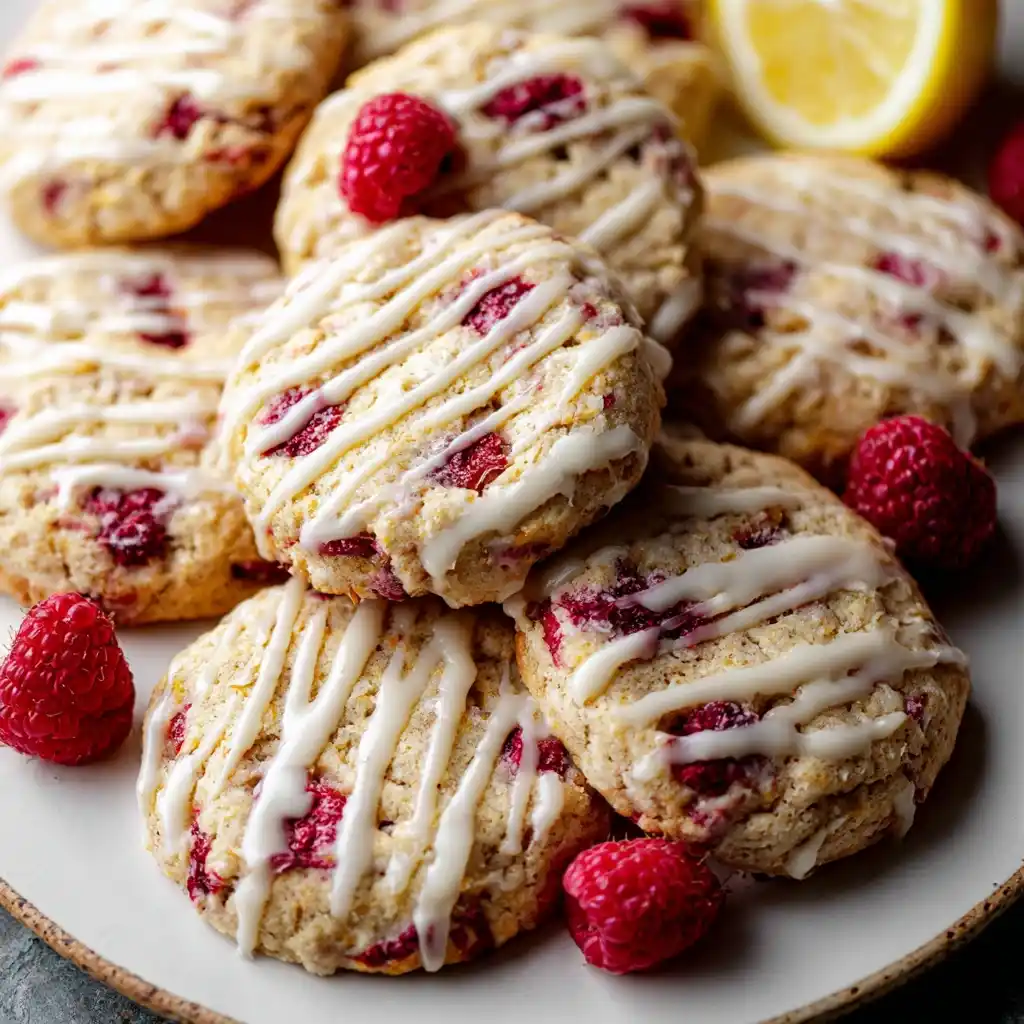 Lemon Raspberry Cookies