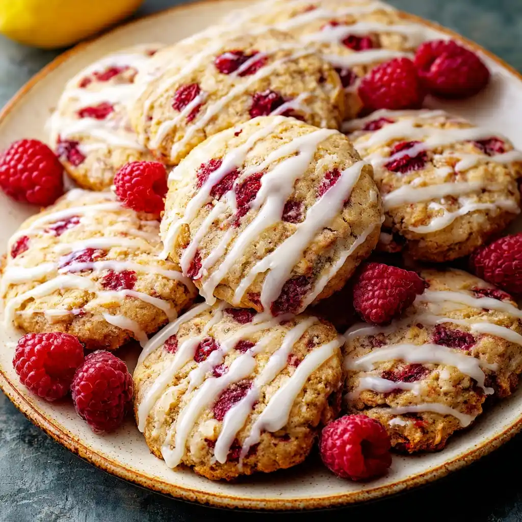 Lemon Raspberry Cookies