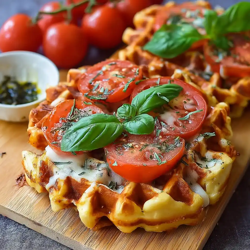 Easy Pizza Waffles Recipe Homemade Pizza Waffles Quick Pizza Waffle Iron Snack Ideas Best Cheese For Pizza Waffles How To ...