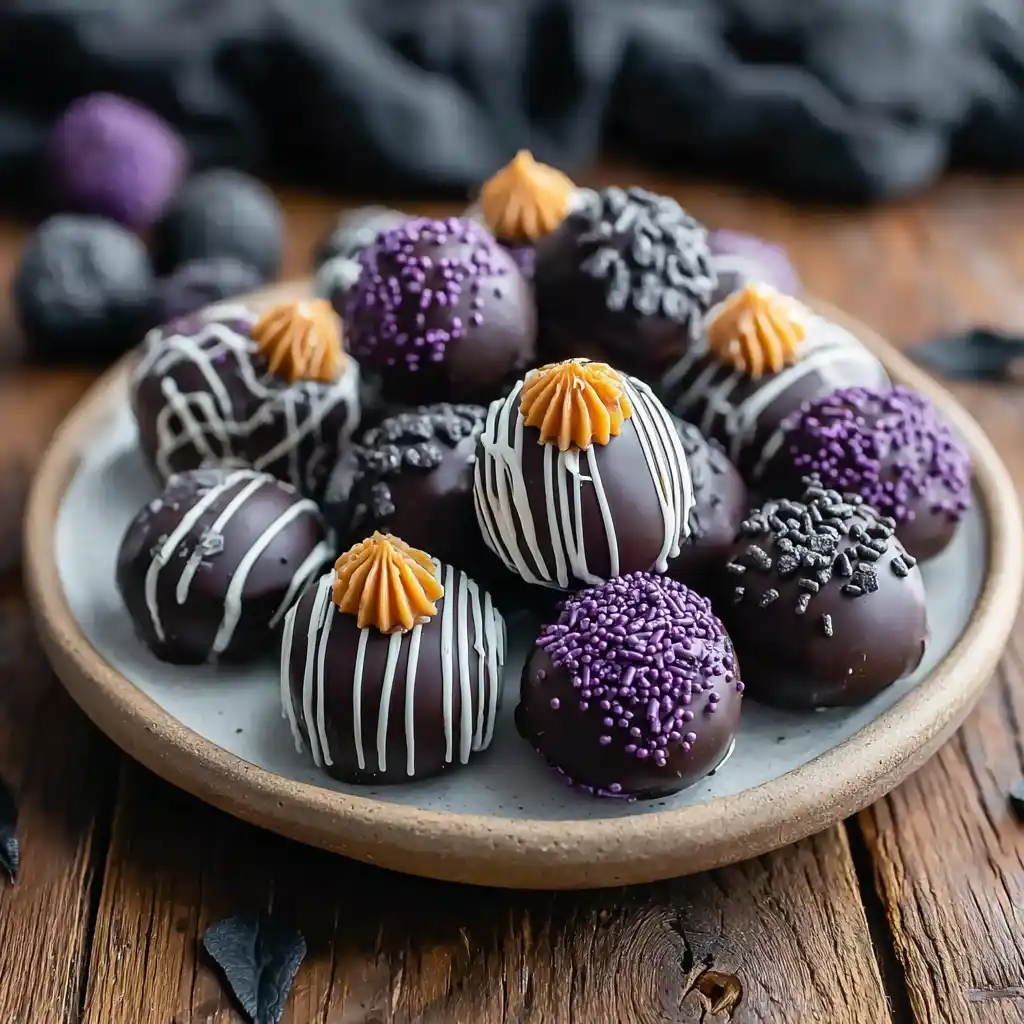 Spooky Oreo Truffles
