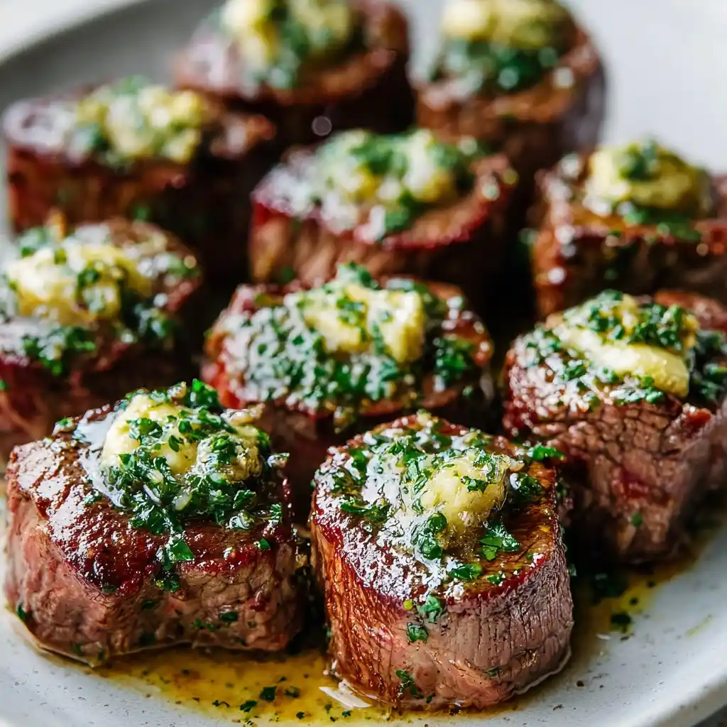 Steak Bites with Garlic Butter