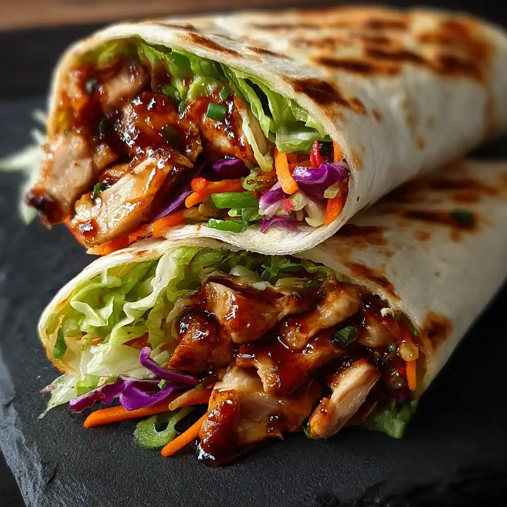 Easy Teriyaki Chicken Wrap Recipe Quick Teriyaki Chicken Meal Ideas Homemade Teriyaki Chicken Wrap Guide Healthy Teriyaki ...