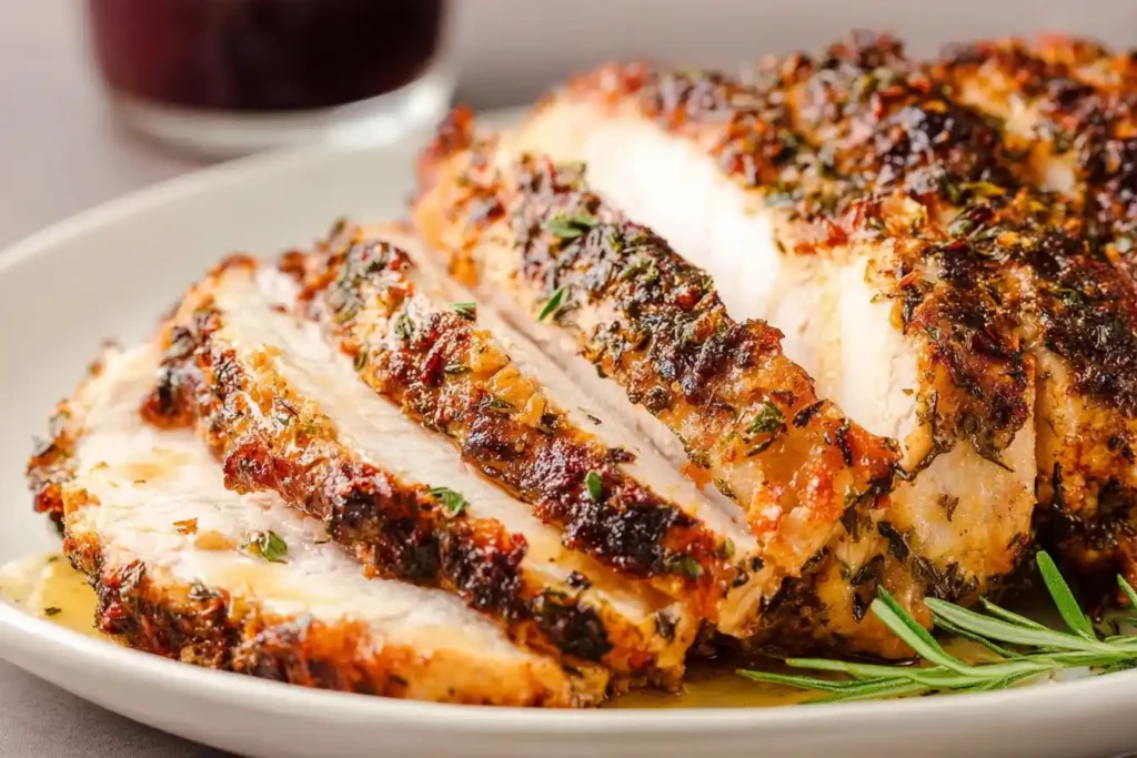 Best Air Fryer Turkey Breast Recipe How To Cook Turkey Breast In Air Fryer Juicy Air Fryer Turkey Breast Cooking Times Air...