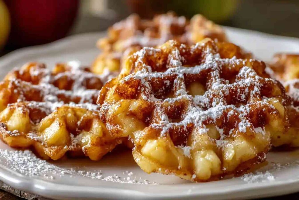 Apple Fritter Waffle Donuts Recipe Best Apple Fritter Waffle Donuts Homemade Apple Fritter Waffle Donuts Where To Buy Appl...