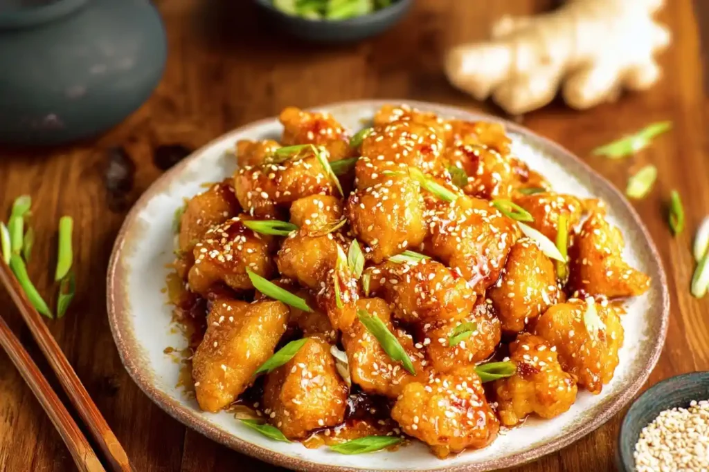 Baked Honey Sesame Chicken Recipe Easy Honey Sesame Chicken Bake Healthy Baked Sesame Honey Chicken Gluten-free Honey Sesa...