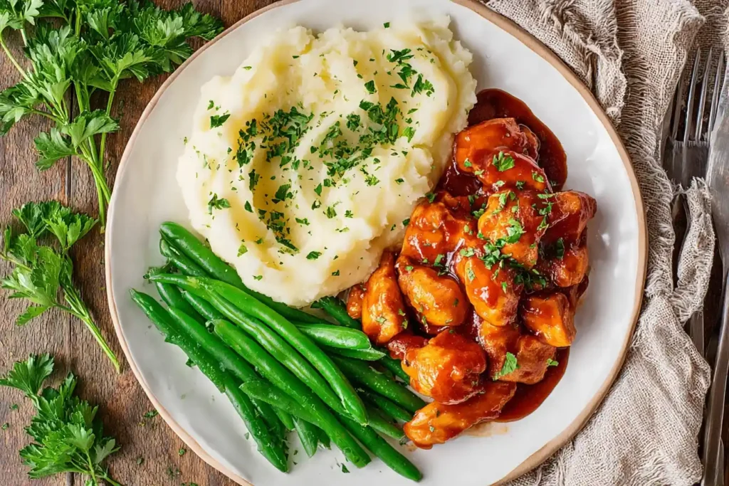 Quick Barbecue Chicken Skillet Recipe Easy 15-minute BBQ Chicken Dinner Best Skillet Barbecue Chicken Under 15 Minutes Hea...