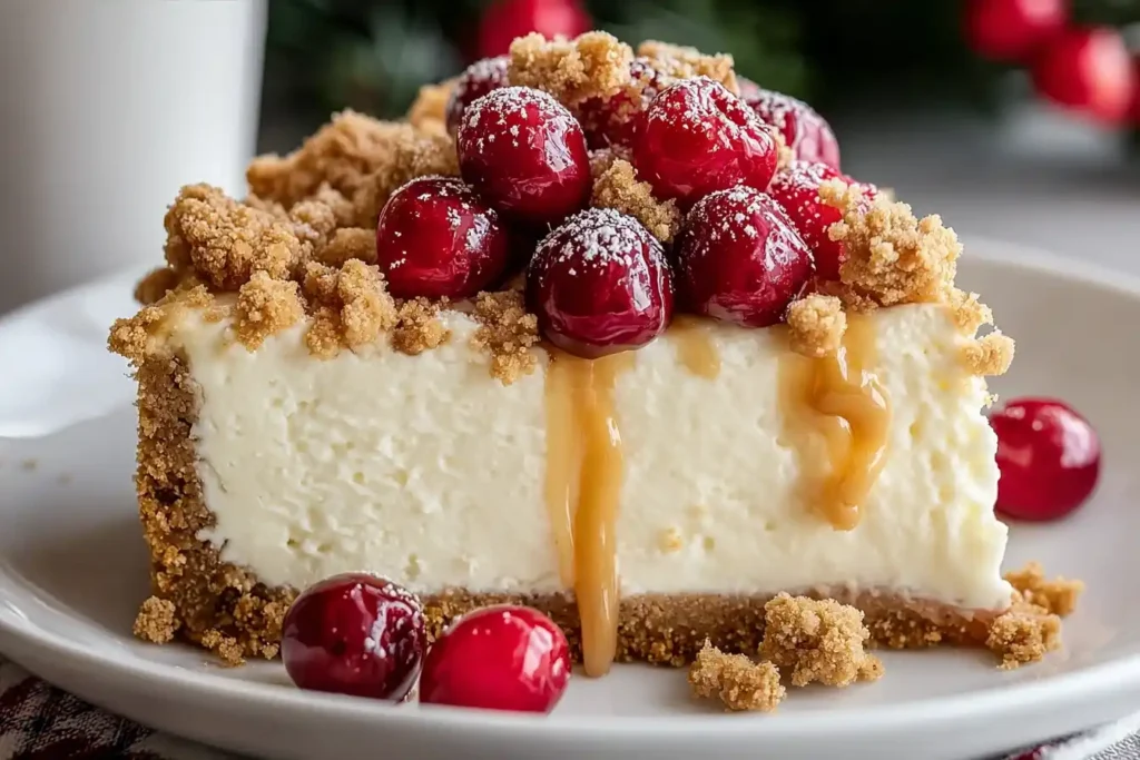 Christmas Sugar Cookie Cheesecake Recipe Easy Christmas Sugar Cookie Cheesecake How To Make Sugar Cookie Cheesecake Best S...