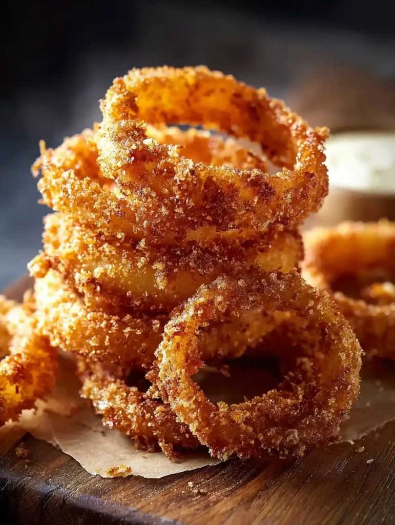 Low Carb Crispy Onion Rings Recipe Keto Onion Rings Almond Flour Best Keto Onion Rings No Breadcrumbs Easy Keto Onion Ring...