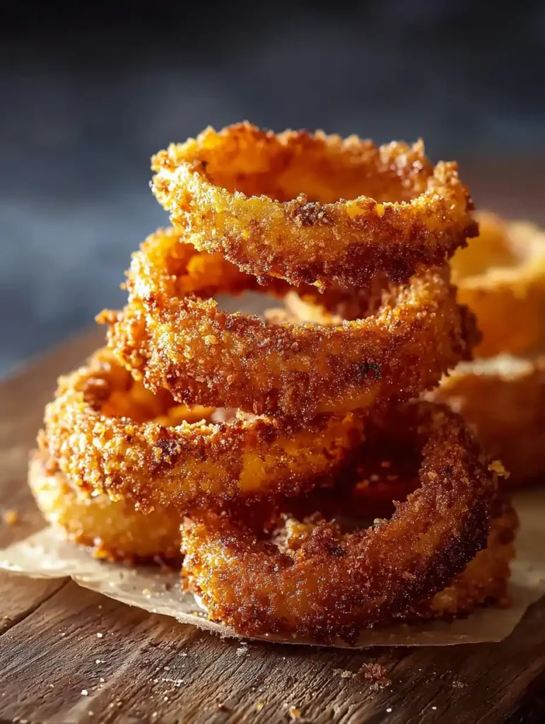 Low Carb Crispy Onion Rings Recipe Keto Onion Rings Almond Flour Best Keto Onion Rings No Breadcrumbs Easy Keto Onion Ring...