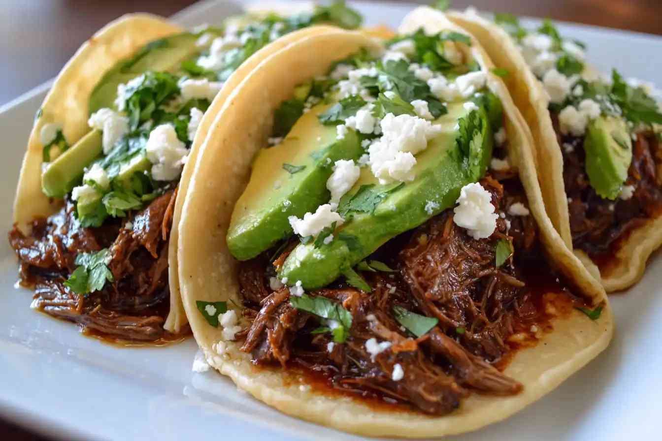 Crockpot Chipotle Pot Roast Tacos