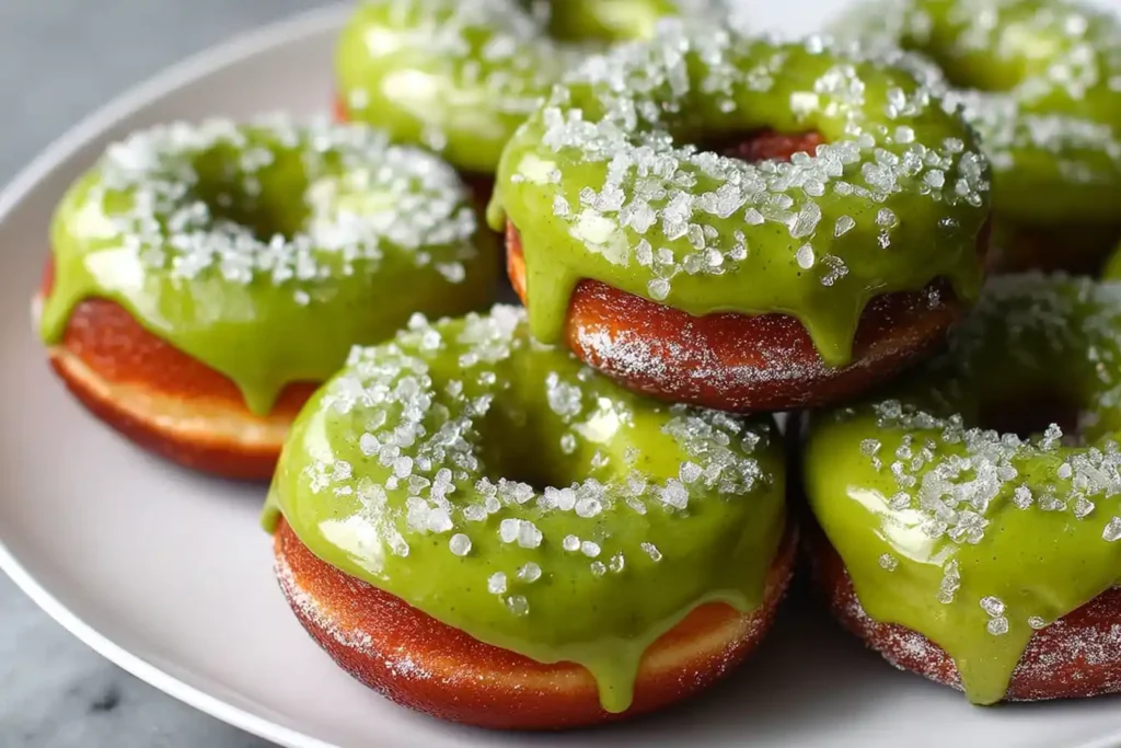 Grinch Donuts Recipe Ideas How To Make Grinch Donuts Grinch Themed Holiday Treats Buy Grinch Donuts Online Best Grinch Don...