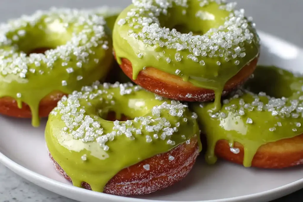 Grinch Donuts Recipe Ideas How To Make Grinch Donuts Grinch Themed Holiday Treats Buy Grinch Donuts Online Best Grinch Don...