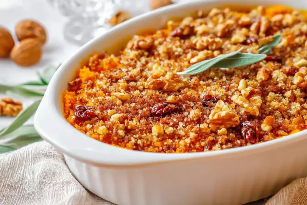 Savory Sweet Potato Casserole Recipe Healthy Savory Sweet Potato Casserole Easy Savory Sweet Potato Casserole Vegan Savory...