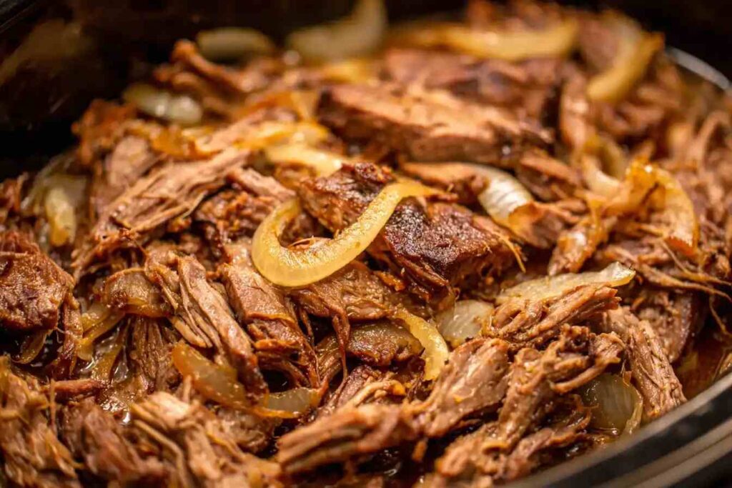 Best Slow Cooker French Onion Pot Roast Recipe Easy French Onion Pot Roast Slow Cooker Slow Cooker French Onion Pot Roast ...