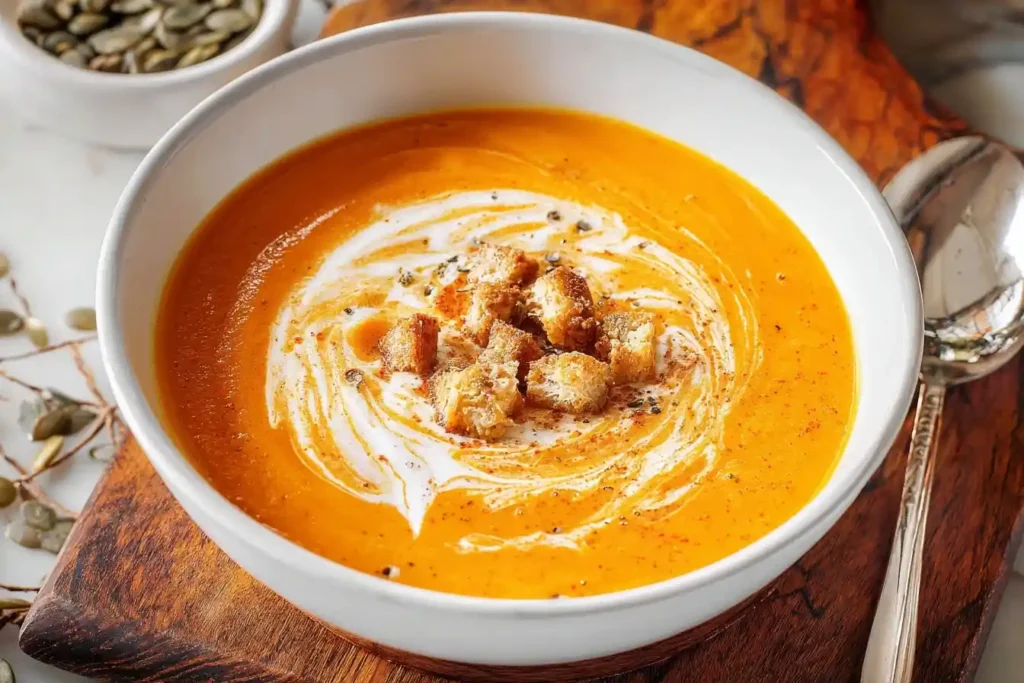 Slow Cooker Pumpkin Soup Recipe Best Pumpkin Soup Slow Cooker Healthy Slow Cooker Pumpkin Soup Creamy Pumpkin Soup Slow Co...