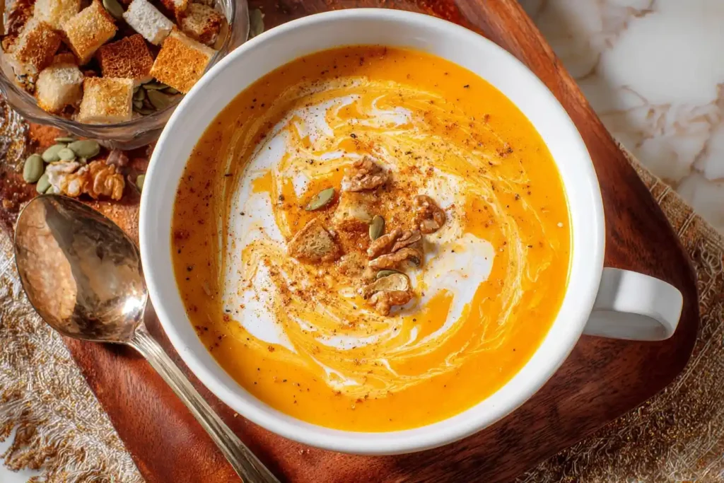 Slow Cooker Pumpkin Soup Recipe Best Pumpkin Soup Slow Cooker Healthy Slow Cooker Pumpkin Soup Creamy Pumpkin Soup Slow Co...