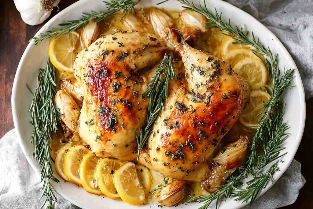 Best Roasted Spatchcock Chicken Recipe How To Prepare Garlic Spatchcock Chicken Savory Spatchcock Chicken Cooking Time Gar...