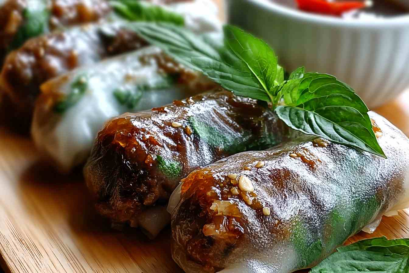 Thai Basil Beef Rolls That Will Wow Your Taste Buds