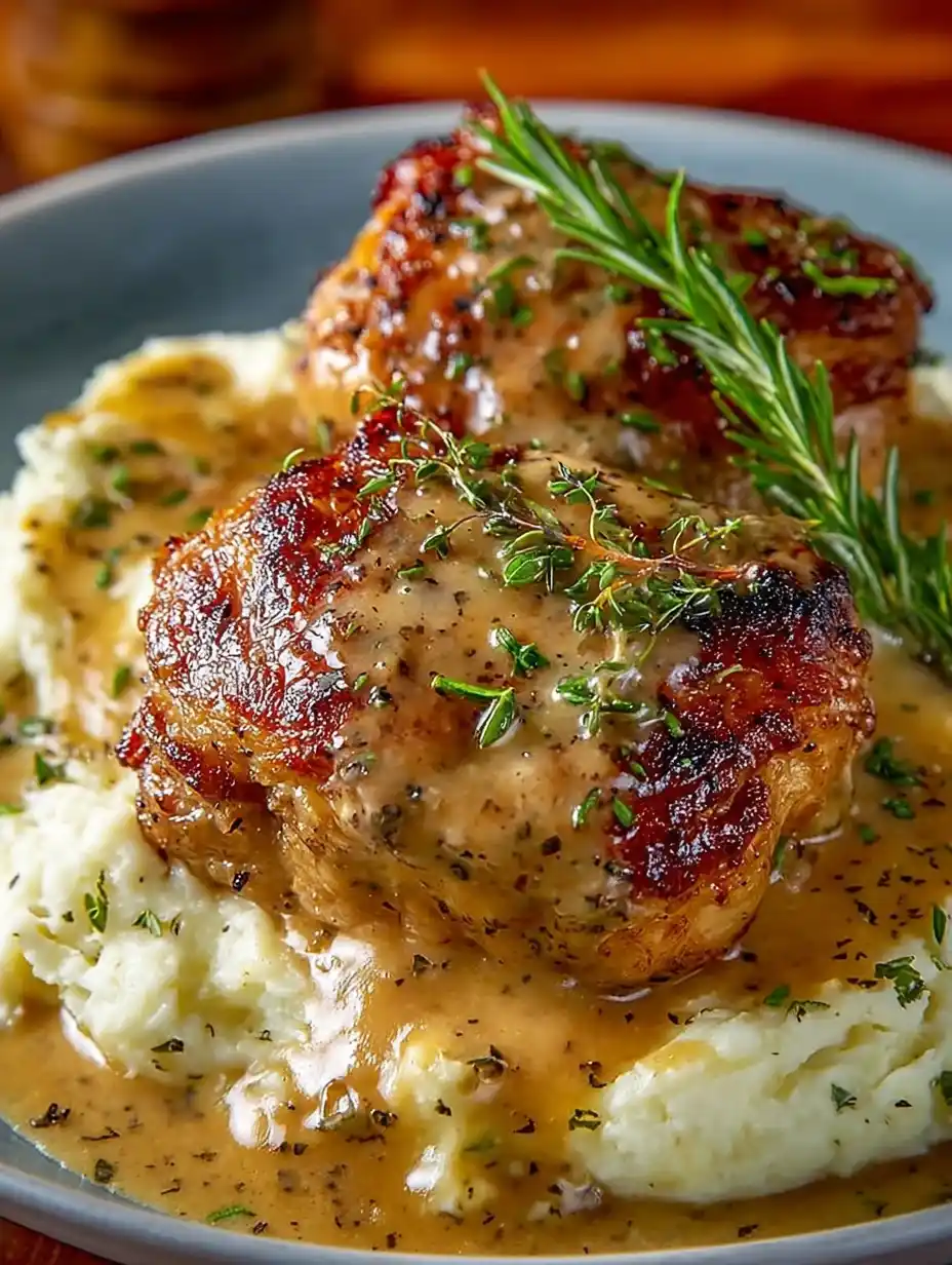 Ultimate Smothered Chicken Thighs Gravy Recipe