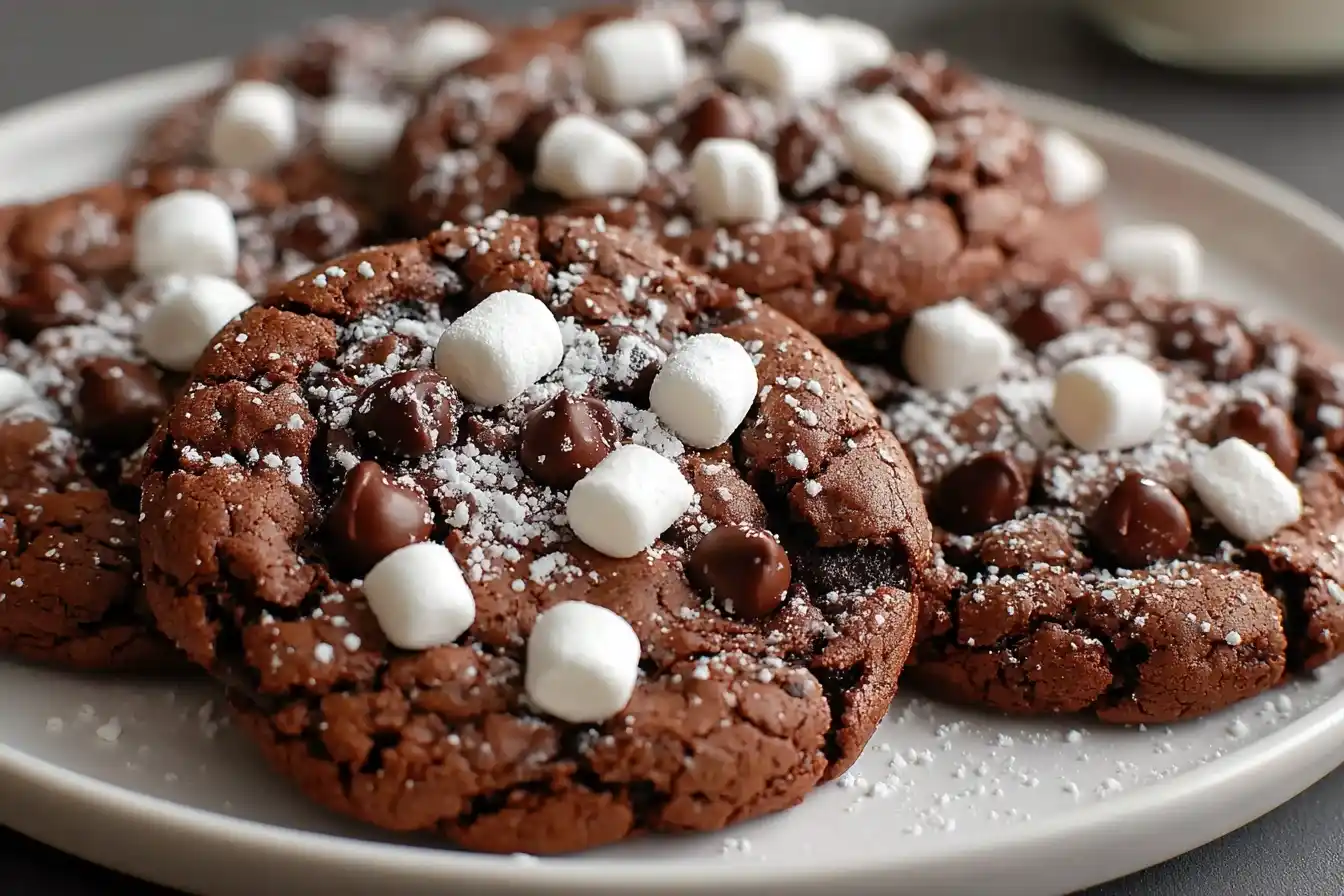 Hot Chocolate Cookies