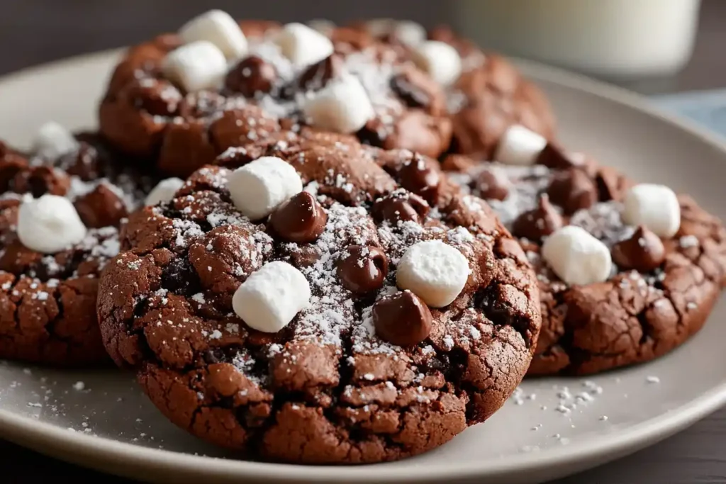 Best Hot Chocolate Cookies Recipe Easy Hot Chocolate Cookies No Bake Vegan Hot Chocolate Chip Cookies Gluten Free Hot Choc...