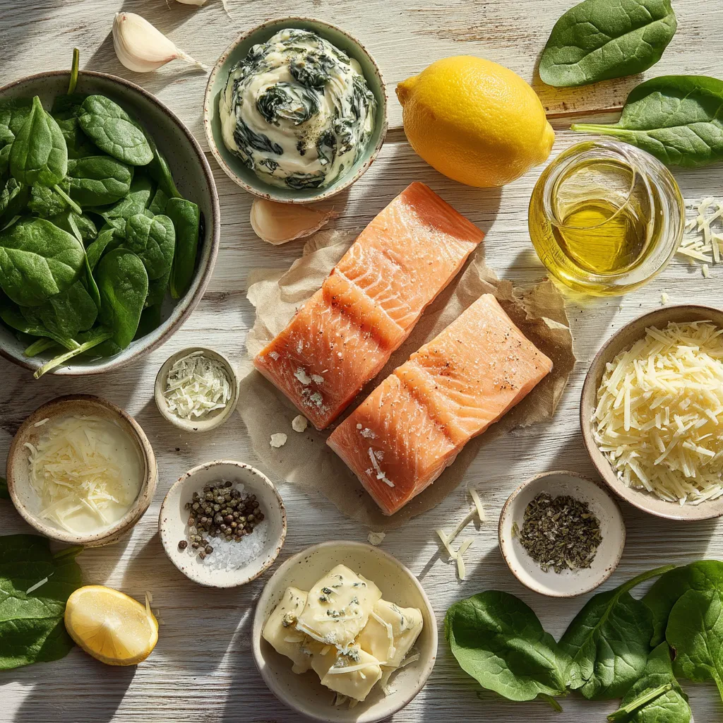 Spinach Artichoke Salmon