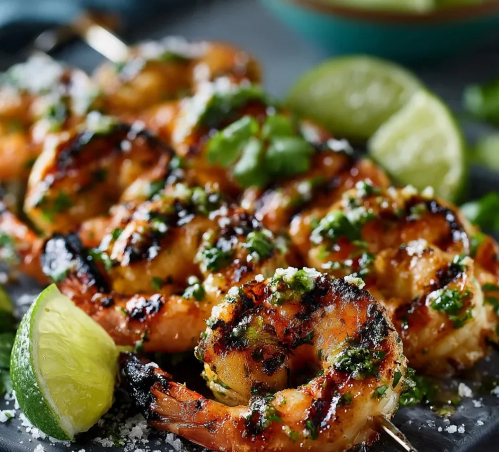 Margarita Grilled Shrimp Kabobs - Margarita Grilled Shrimp Kabobs
