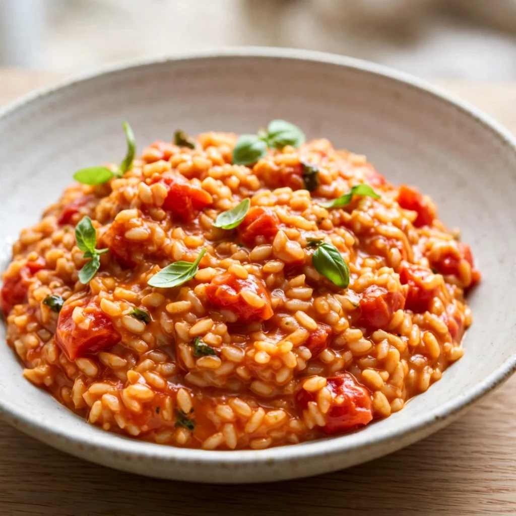 tomato risotto - Tomato risotto