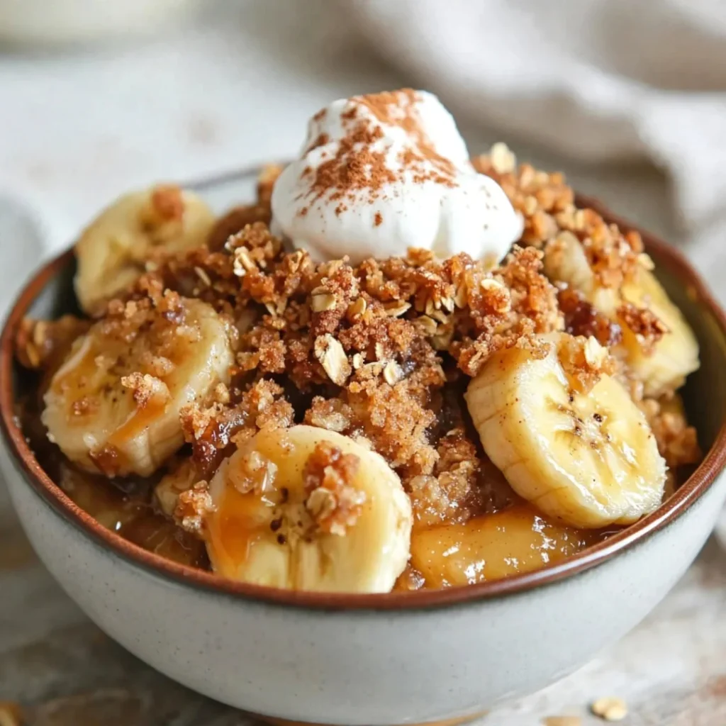 Caramelized Banana Crumble: The Best Comfort Dessert Ever - Caramelized Banana Crumble: The Best Comfort Dessert Ever