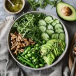 15-Minute Spring Pea Mint Protein Bowl