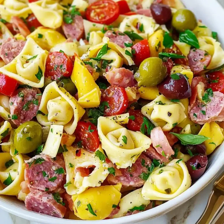 Antipasto Tortellini Pasta Salad