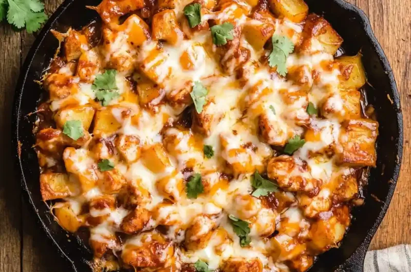 BBQ Chicken Potato Skillet – Easy One-Pan Dinner
