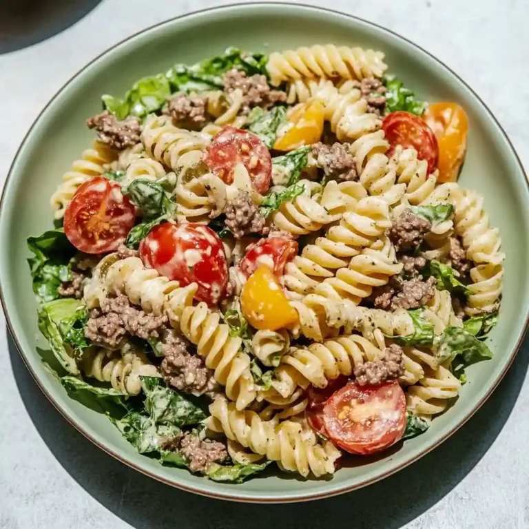 Big Mac Pasta Salad