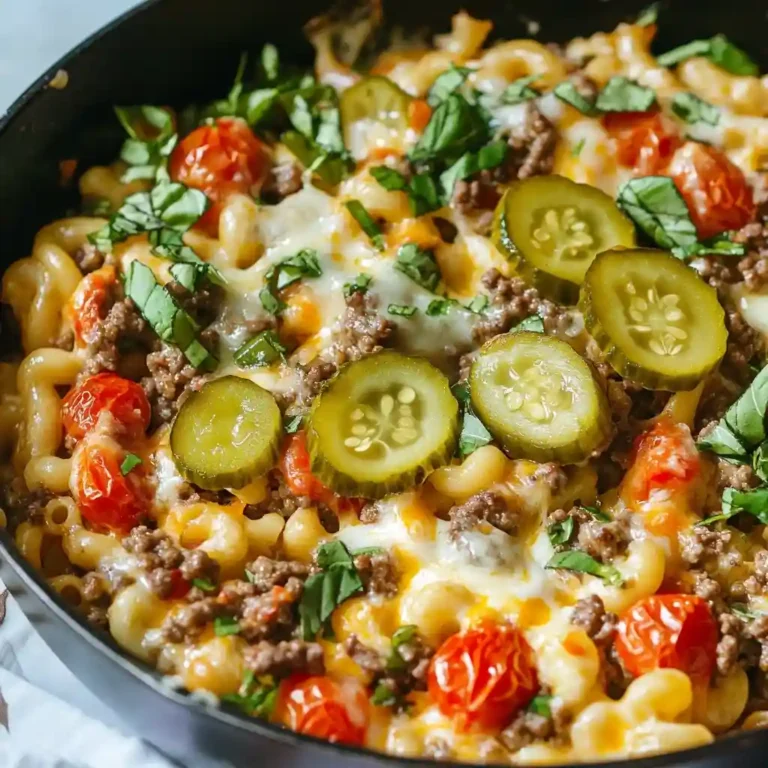 Big Mac Pasta Skillet