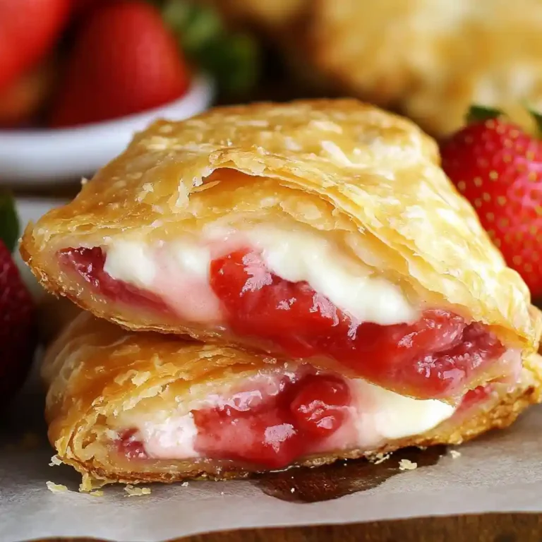 Deep Fried Strawberry Cheesecake Pies