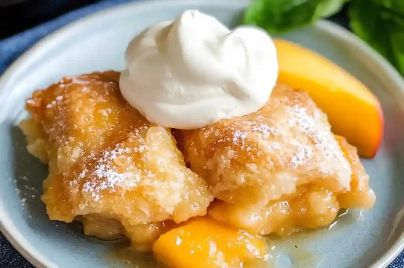 Easy Peach Dumplings