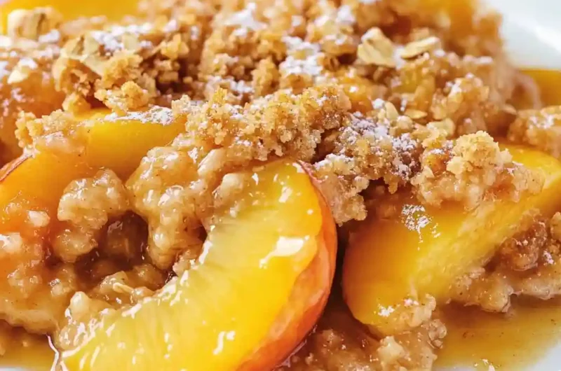 Fresh Peach Crisp