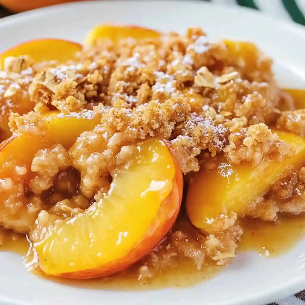 Fresh Peach Crisp