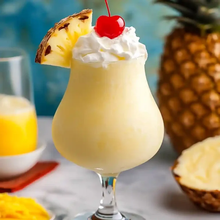 Frozen Malibu Piña Colada