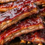 Grilled BBQ Baby Back Ribs